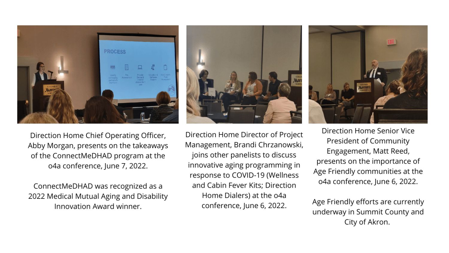 Ohio Association of Area Agencies on Aging, Medical Mutual Award